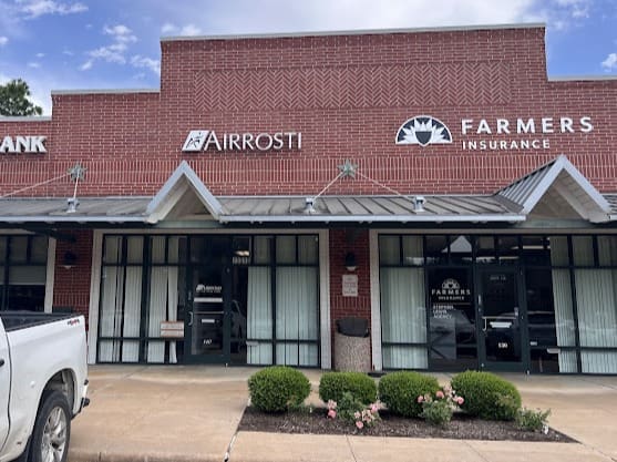 An exterior view of the building where Airrosti Fairfield Village is located.