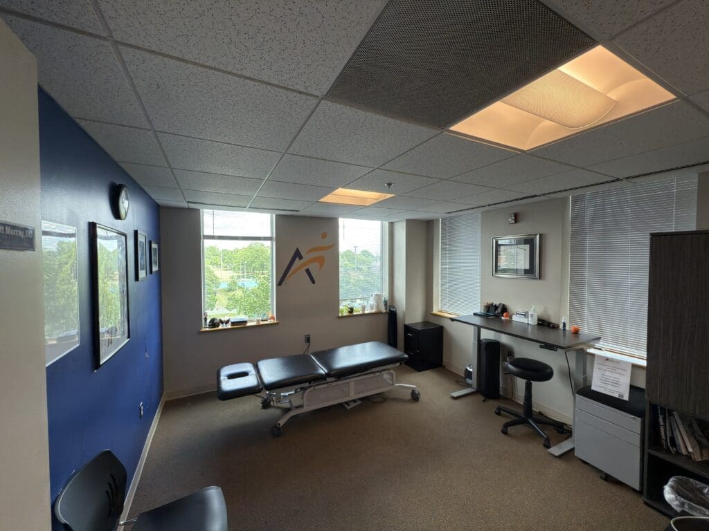 Treatment room at Airrosti Ballston
