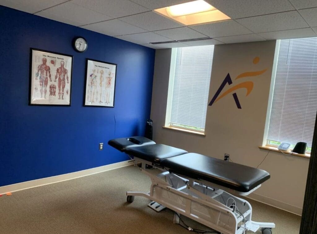 Treatment room at Airrosti Ballston