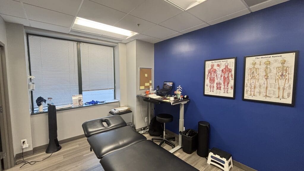 treatment room at Airrosti Shirlington
