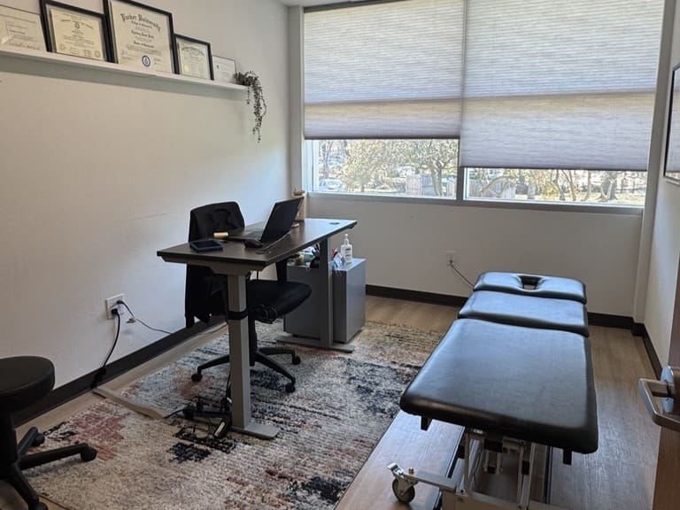 Treatment room at Airrosti Love Field