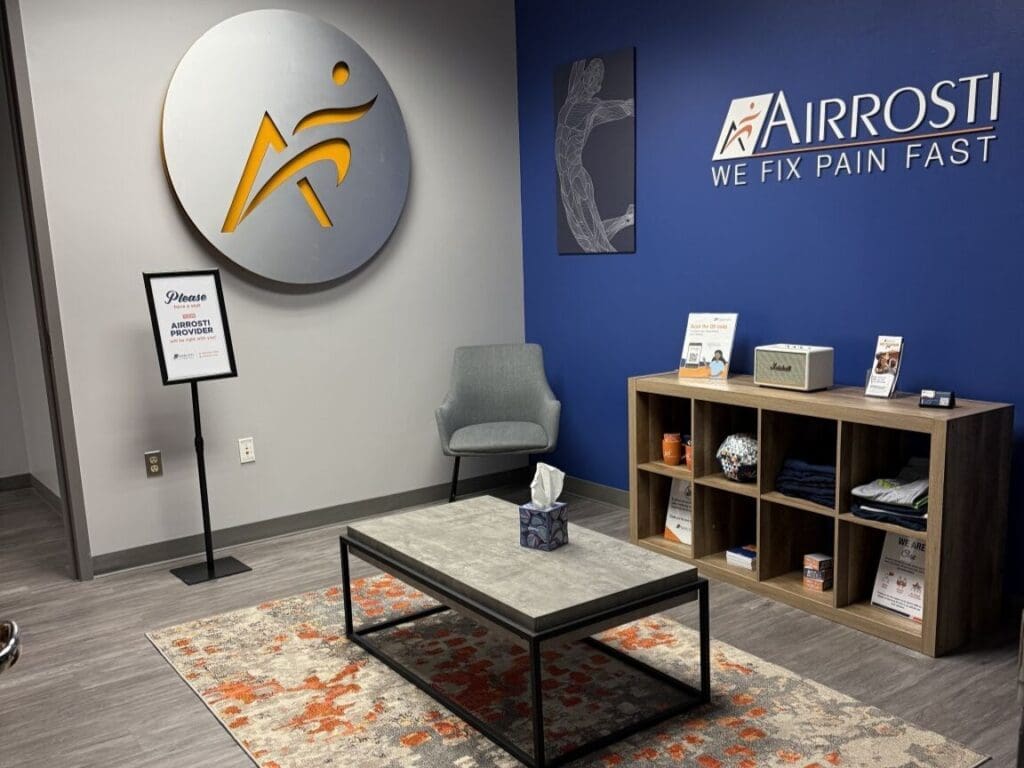 Lobby at Airrosti Charlottesville