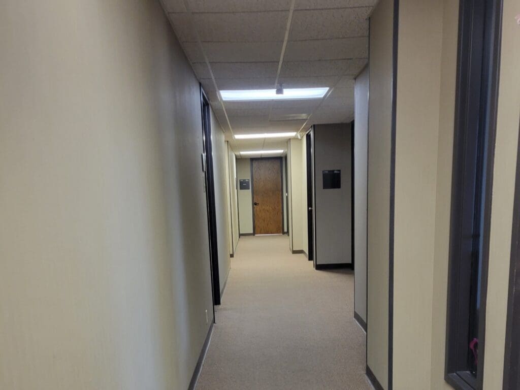 hallway at Airrosti Abilene