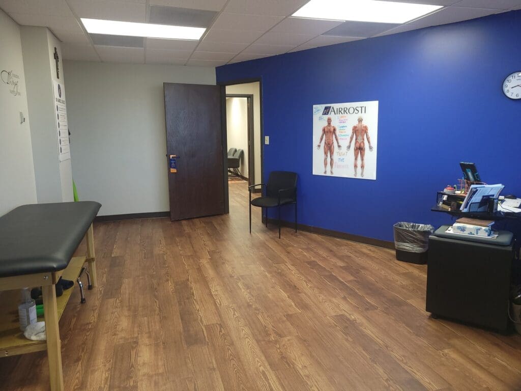 Recovery room at Airrosti Abilene