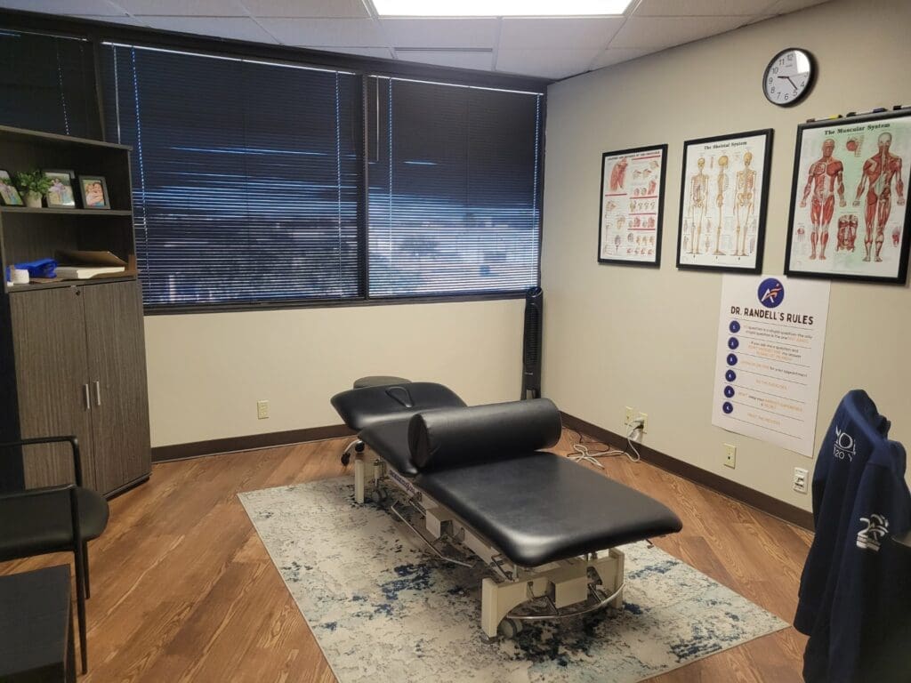 Treatment room at Airrosti Abilene