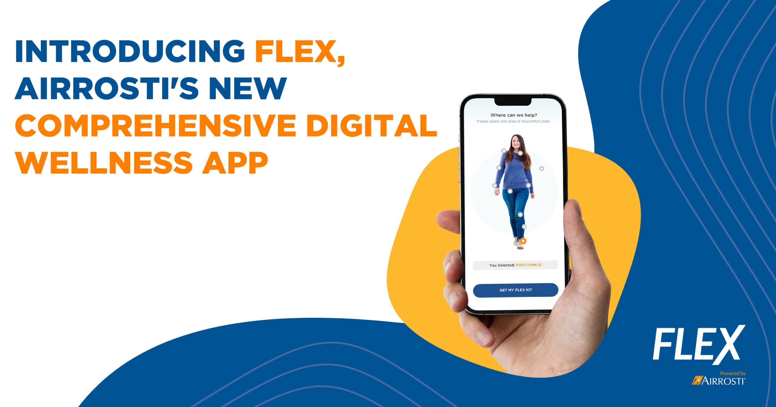 Introducing Flex, Airrosti New Comprehensive Digital Wellness App
